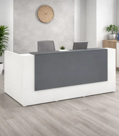 میز ساجیران طوسی سفید