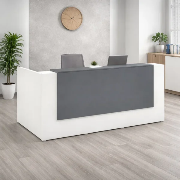 میز ساجیران طوسی سفید