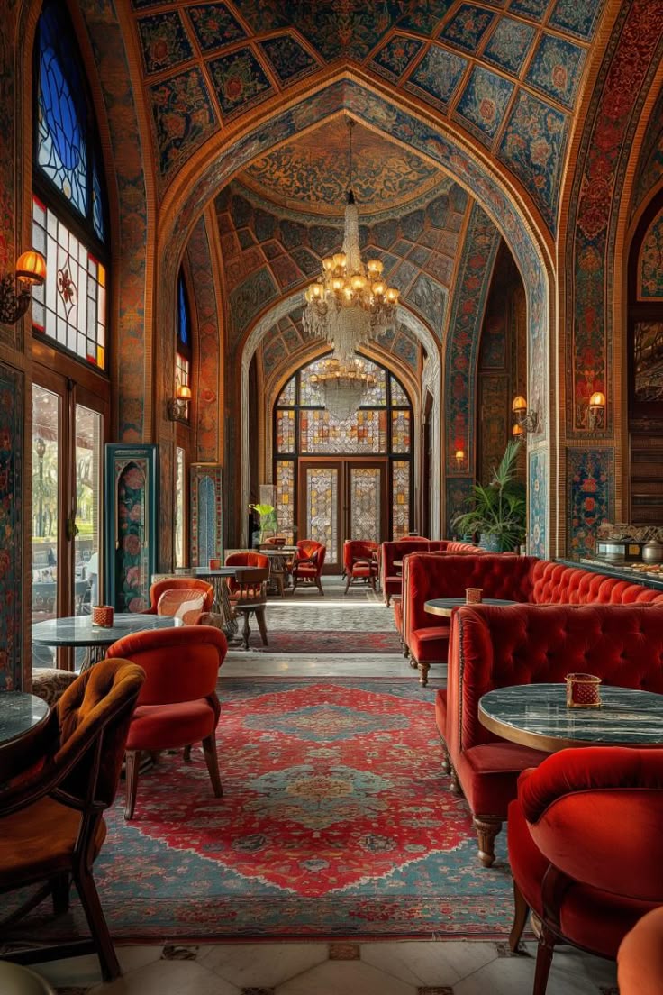 دکوراسیون رستوران سنتی ایرانی