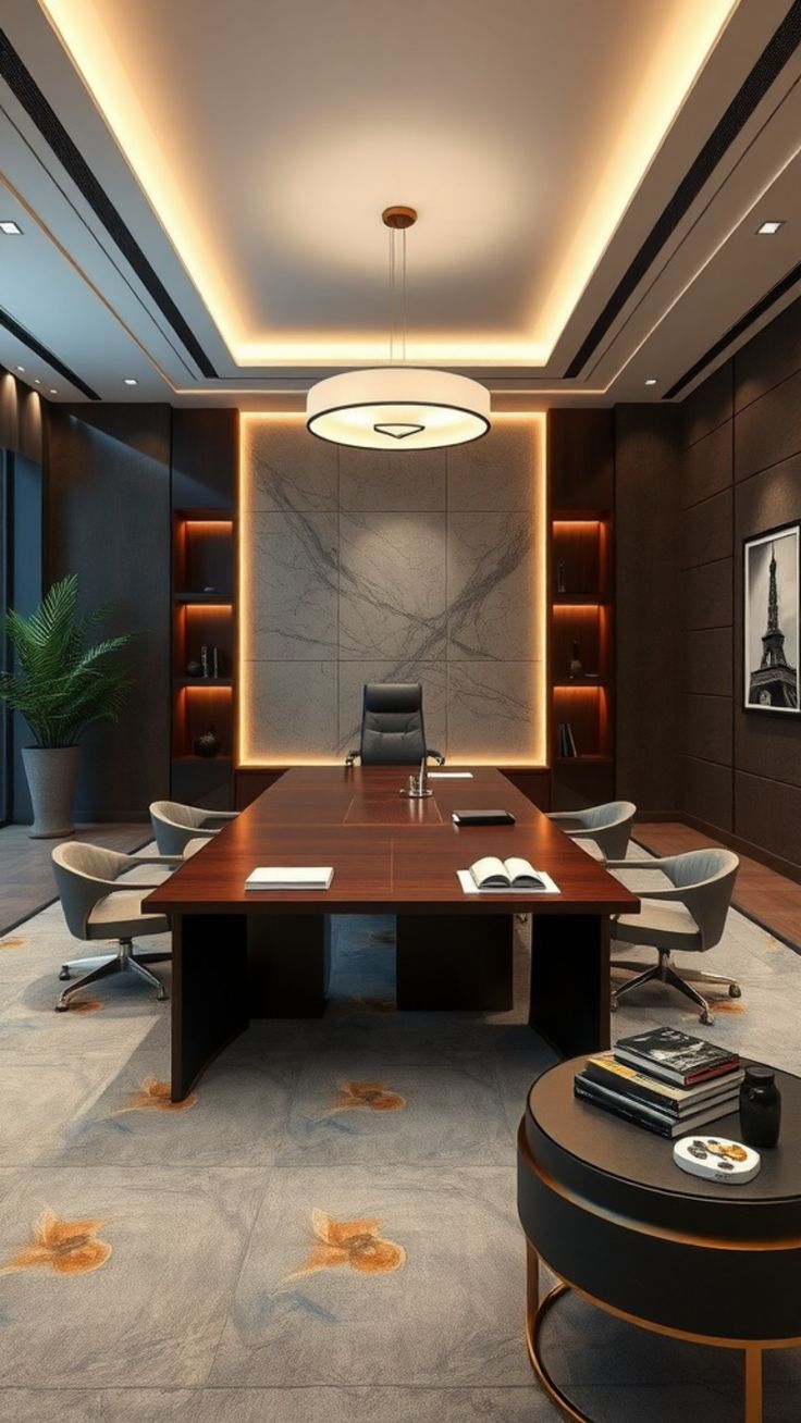 دکور اتاق مدیریت