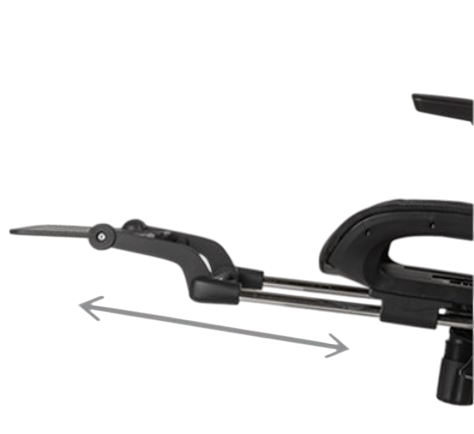 زیرپایی صندلی مدیریتی مش راحتیران مدل T 11-19 - 1 - 2