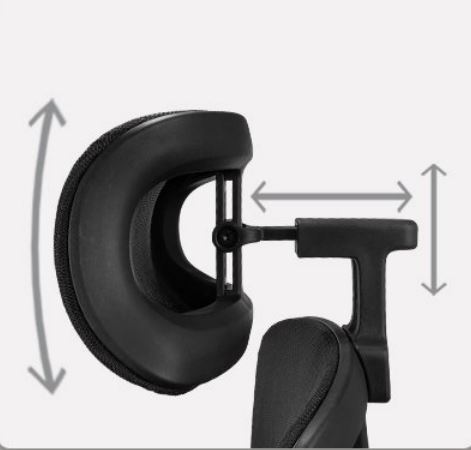 پشت سری قابل تنظیم صندلی مدیریتی مش راحتیران مدل T 11-19 - 1 - 2