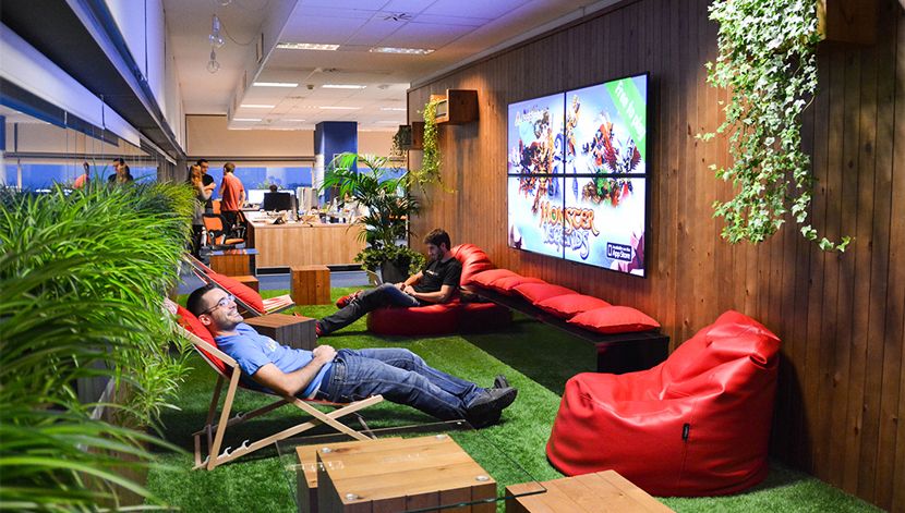 اتاق استراحت در محیط کار