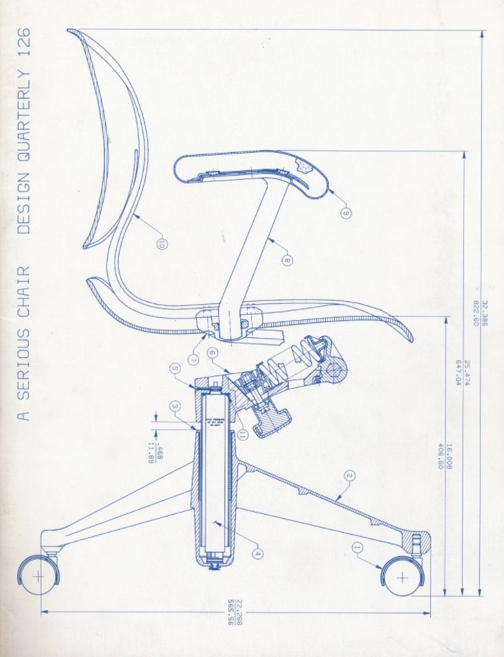 طراحی و مهندسی اولیه صندلی اداری