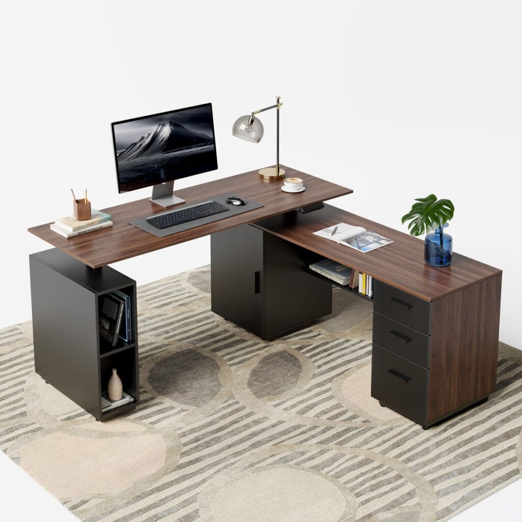 میز کارشناسی ال شکل