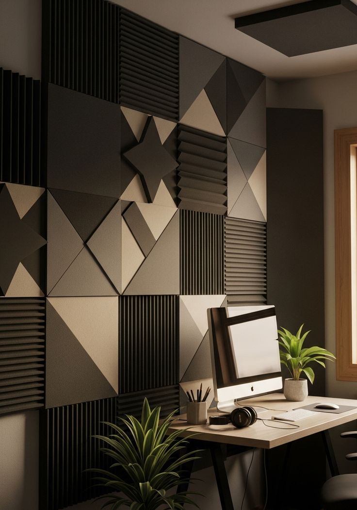 پوشش‌های جاذب صدا در بازسازی دفاتر