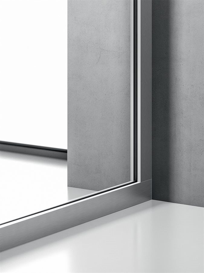 نقش پروفیل آلومینیوم پنهان در زیبایی مینیمال پارتیشن اداری